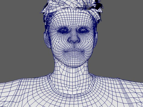 River Viiperi Character 3D Model