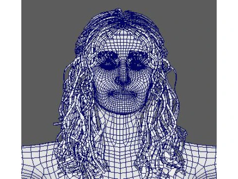 Sophie Turner Character 3D Model