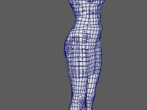 Sophie Turner Character 3D Model