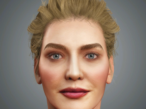 Erika Jayne Character 3Dモデル