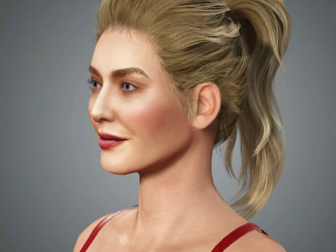 Erika Jayne Character 3D Model