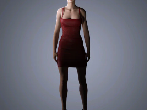 Erika Jayne Character 3D Model