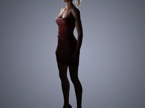 Erika Jayne Character 3D Model