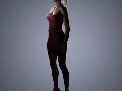 Erika Jayne Character 3D Model