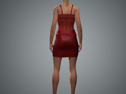 Erika Jayne Character 3D Model