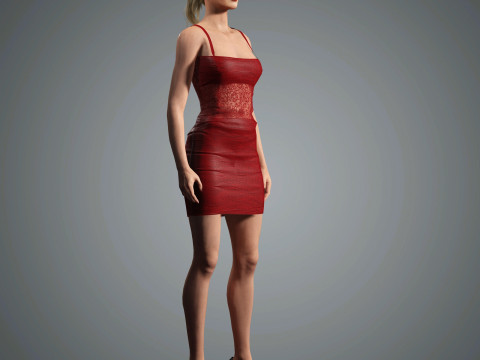 Erika Jayne Character 3D Model