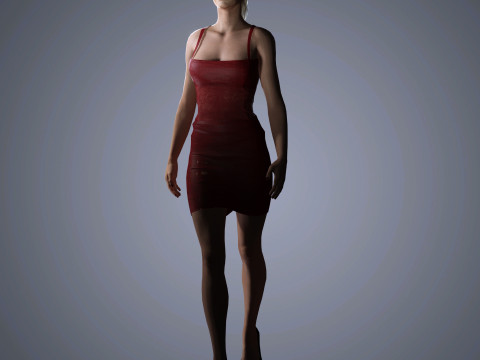 Erika Jayne Character 3D Model