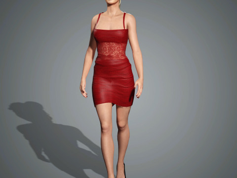 Erika Jayne Character 3D Model