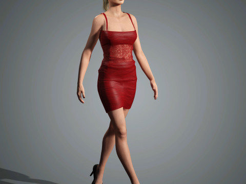 Erika Jayne Character 3D Model
