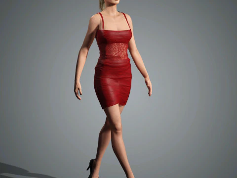 Erika Jayne Character 3D Model