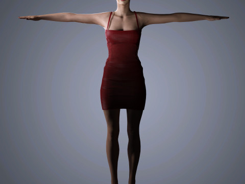 Erika Jayne Character 3D Model