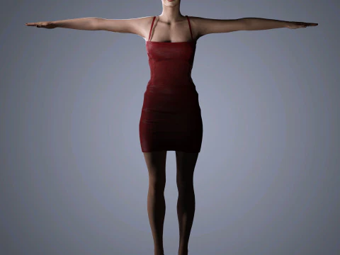 Erika Jayne Character 3D Model