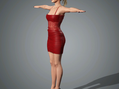 Erika Jayne Character 3D Model