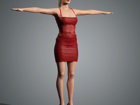 Erika Jayne Character 3D Model