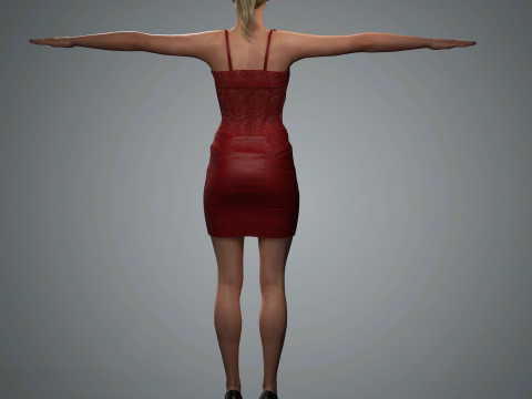 Erika Jayne Character 3D Model