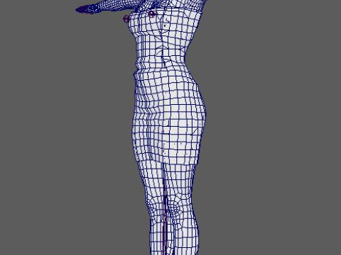Erika Jayne Character 3D Model