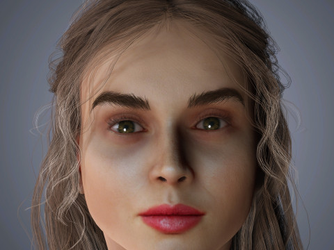 Ana De Armas Character 3Dモデル
