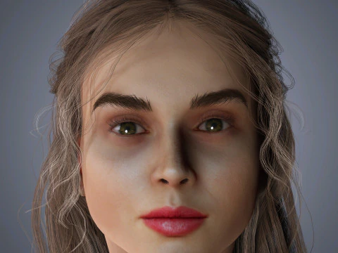 Postać Any De Armas Model 3D