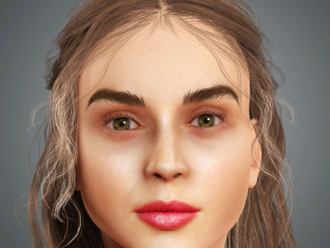 Ana De Armas Character 3D 模型