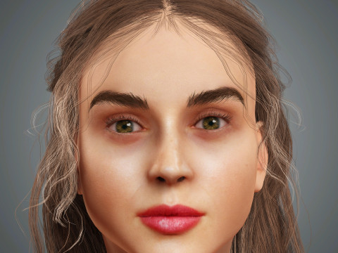 Ana De Armas Character 3D 模型