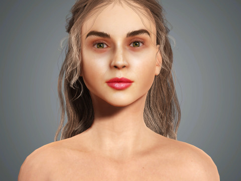 Ana De Armas Character 3D 模型