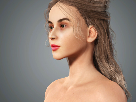 Ana De Armas Character 3D 模型