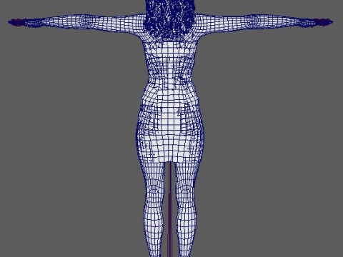 Ana De Armas Character 3D 模型