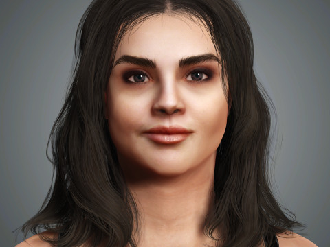 Selena Gomez Character 3D 模型