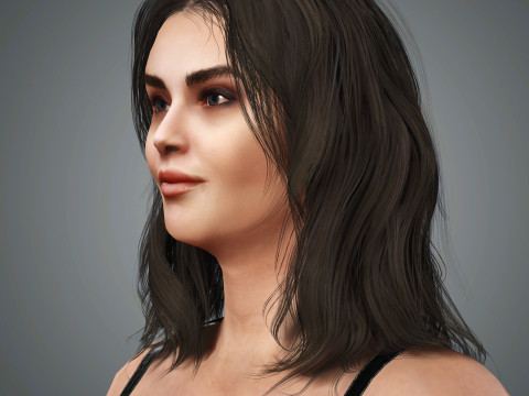 Selena Gomez Character 3D 模型