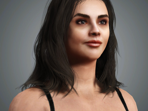 Selena Gomez Character 3D 模型