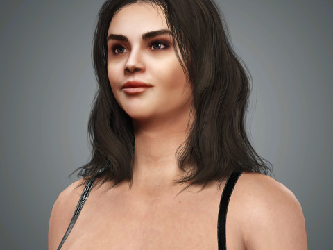 Selena Gomez Character 3D 模型
