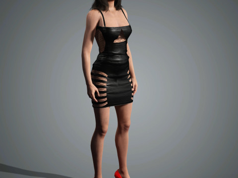 Selena Gomez Character 3D 模型