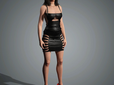 Selena Gomez Character 3D 模型