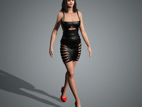 Selena Gomez Character 3D 模型