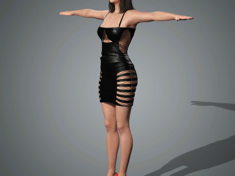 Selena Gomez Character 3D 模型