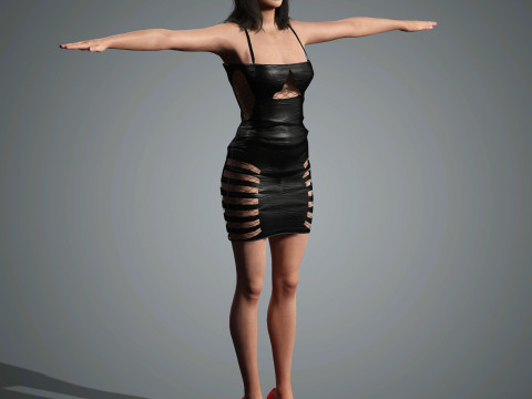 Selena Gomez Character 3D 模型