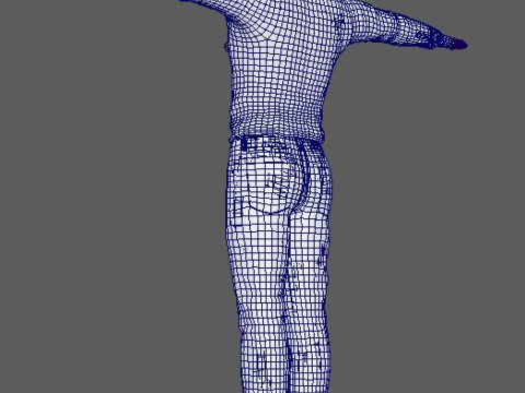 Pedro Pascal Character 3D Model