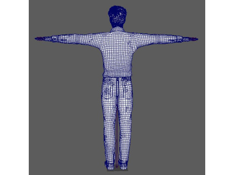 Pedro Pascal Character 3D Model