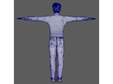 Pedro Pascal Character 3D Model