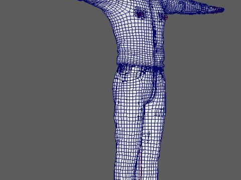 Pedro Pascal Character 3D Model