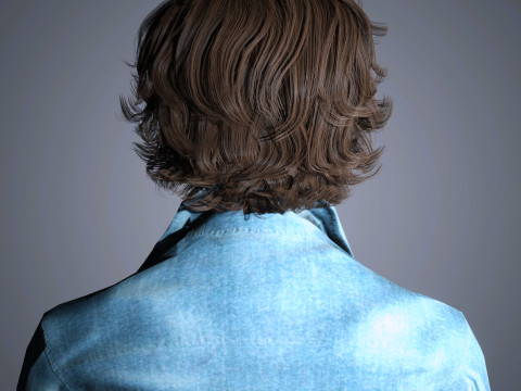 Aaron Taylor-Johnson Character 3D 모델