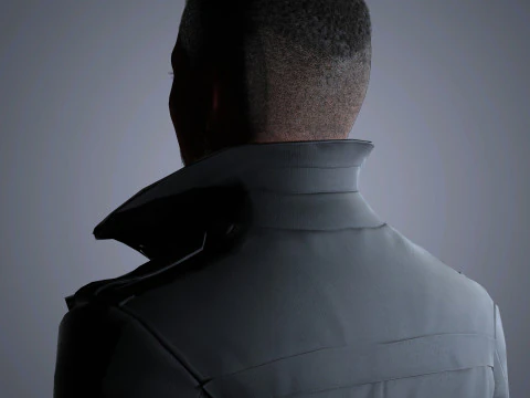 Anthony Mackie Character 3D Model