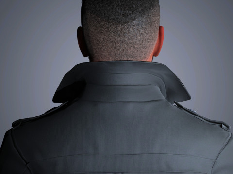 Anthony Mackie Character 3D Model