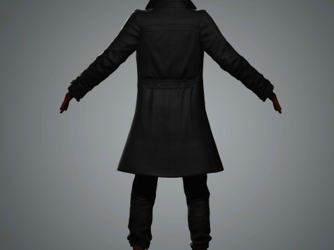 Anthony Mackie Character 3D Model