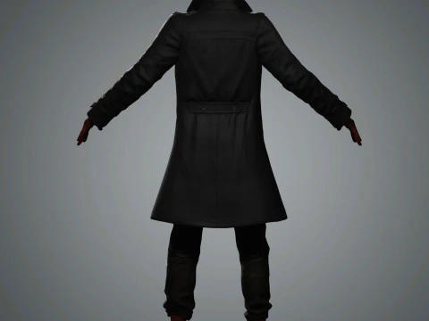 Anthony Mackie Character 3D Model