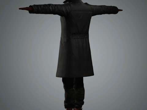 Anthony Mackie Character 3D Model