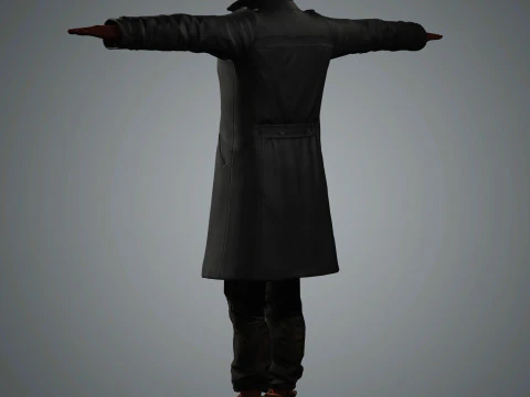 Anthony Mackie Character 3D Model