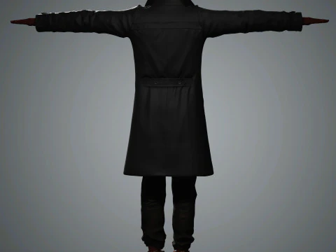 Anthony Mackie Character 3D Model