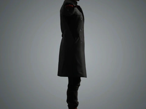 Anthony Mackie Character 3D Model