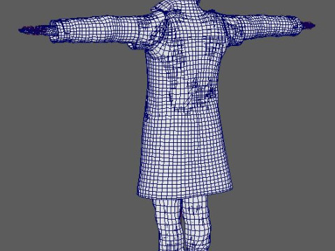 Anthony Mackie Character 3D Model